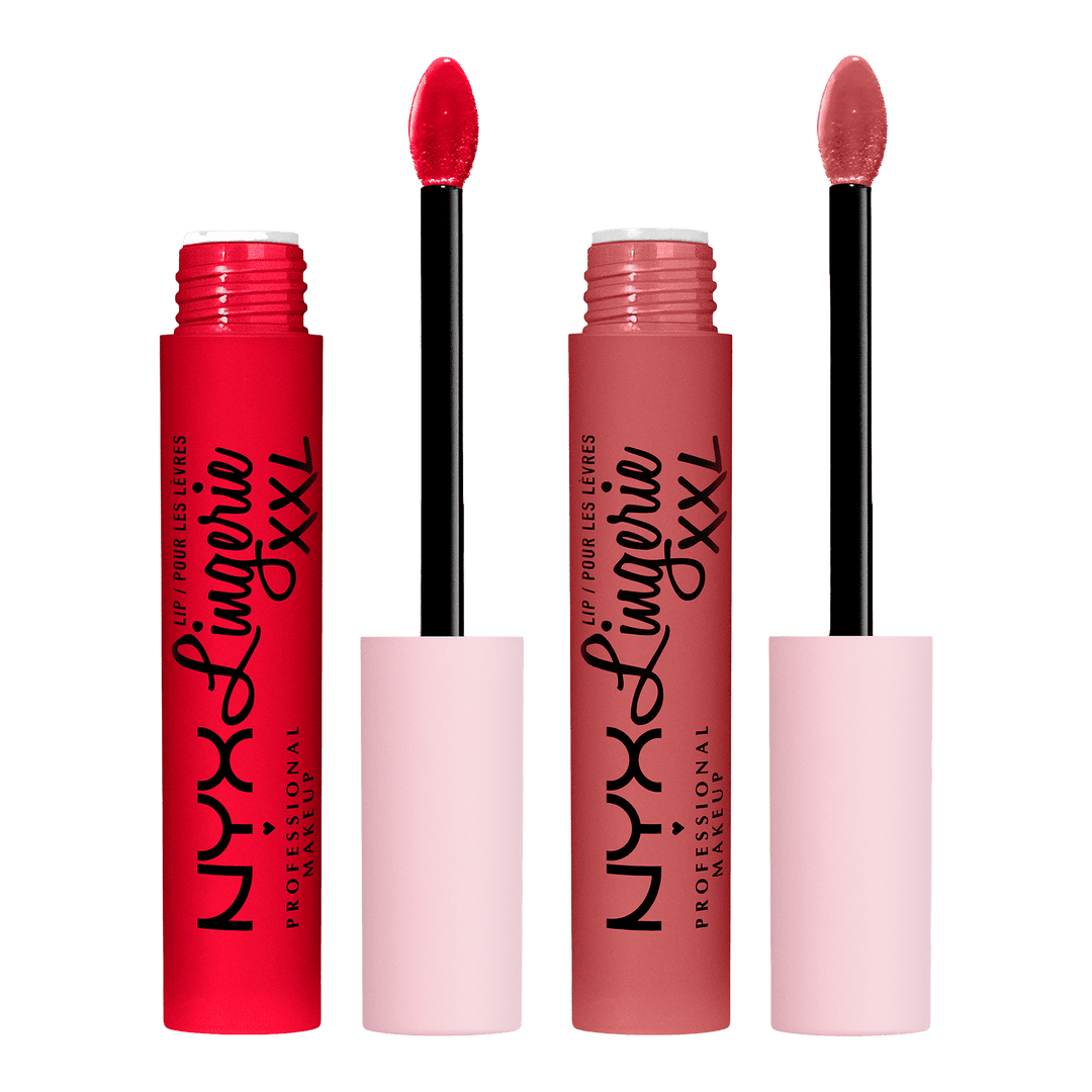 LIMITED EDITION , NYX COSMETICS
NYX Professional Makeup Lip Lingerie XXL Matte Lipstick Duo