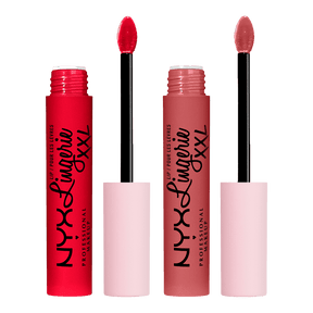 LIMITED EDITION , NYX COSMETICS
NYX Professional Makeup Lip Lingerie XXL Matte Lipstick Duo