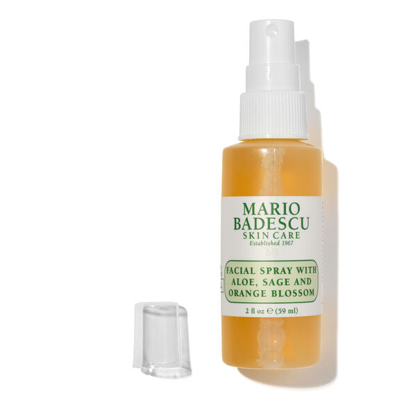 MARIO BADESCU
FACIAL SPRAY WITH ALOE, SAGE AND ORANGE BLOSSOM.