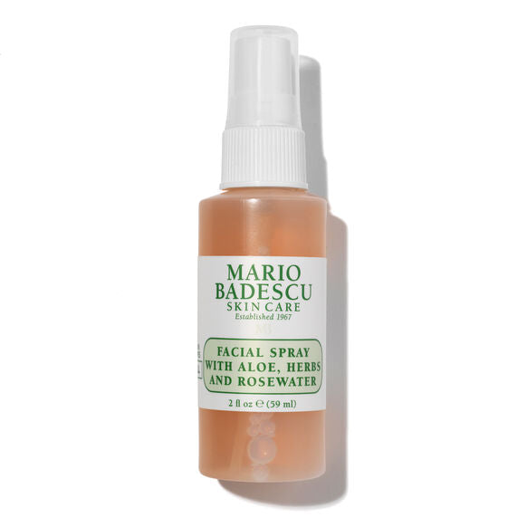 MARIO BADESCU
FACIAL SPRAY WITH ALOE, HERBS AND ROSEWATER.