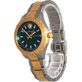 Versace V12050016 Hellenyium Two-Tone Green Ladies Watch