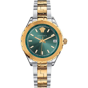 Versace V12050016 Hellenyium Two-Tone Green Ladies Watch