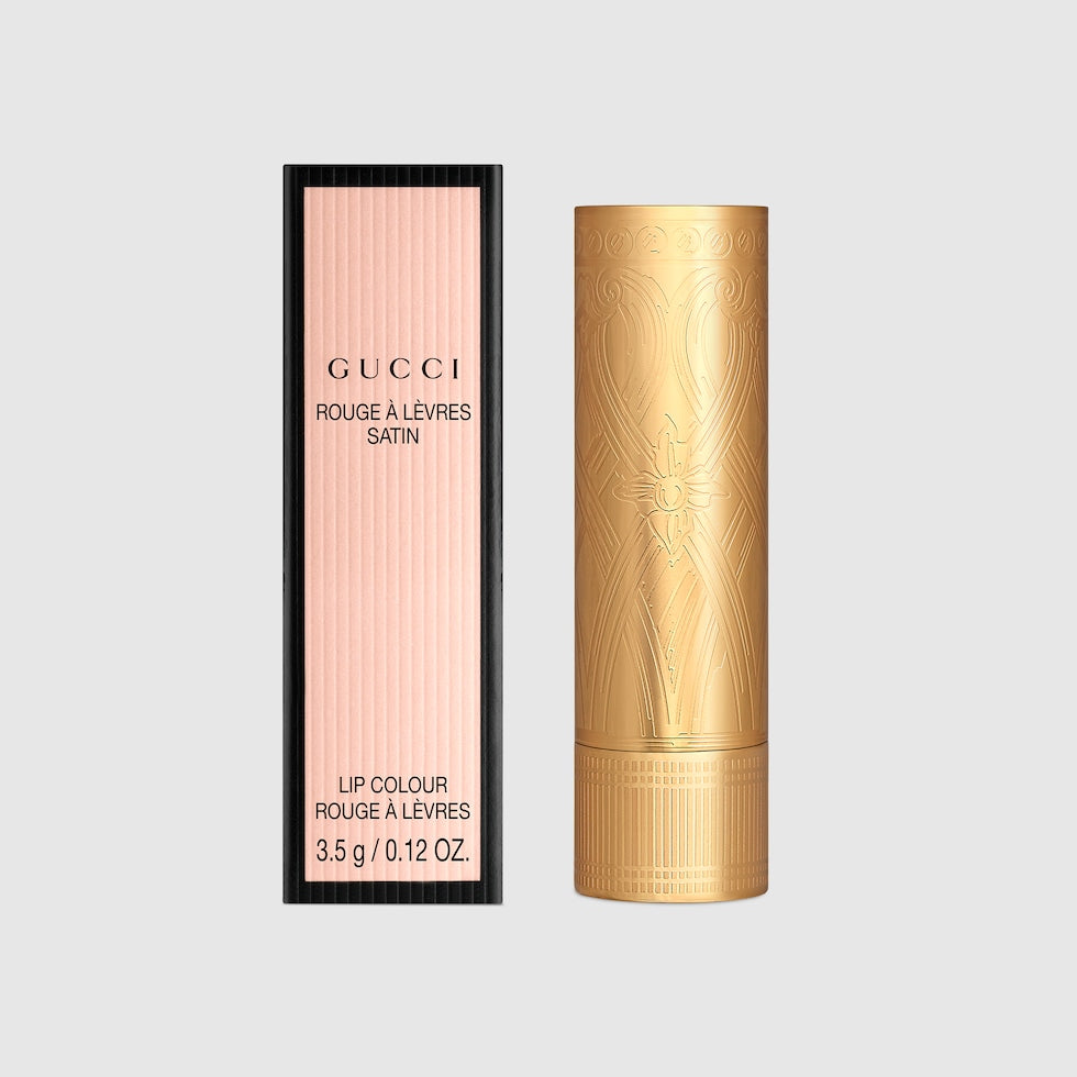 202 MOIRA SIENNA, ROUGE À LÈVRES GUCCI SATIN LIPSTICK.