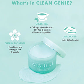 Wishful Clean Genie Makeup Removing Cleansing Balm.