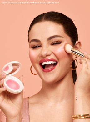 Rare Beauty Soft Pinch Luminous Powder Blush.
No. Happy.