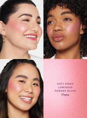 Rare Beauty Soft Pinch Luminous Powder Blush.
No. Happy.