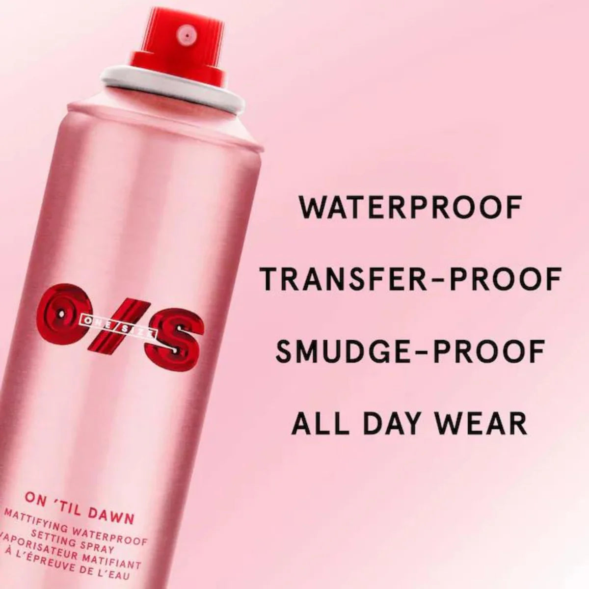 ONE/SIZE by Patrick Starrr On 'Til Dawn Mattifying Waterproof Setting Spray – Long-Lasting Makeup Hold & Shine Control"