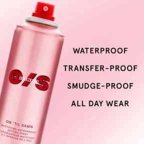 ONE/SIZE by Patrick Starrr On 'Til Dawn Mattifying Waterproof Setting Spray – Long-Lasting Makeup Hold & Shine Control"