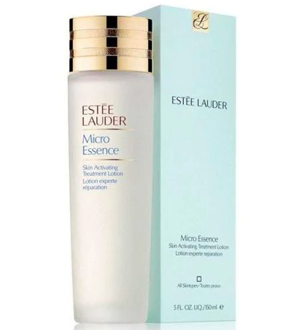 Micro Essence Skin Activating Treatment Lotion.         BENEFITS..
ESSENCE-IN-LOTION
TRANSFORM THE LOOK OF YOUR SKIN.