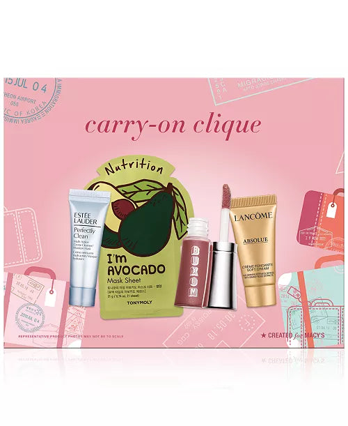 Created For Macy's
4-Pc. Carry-On Clique Travel Set, Created for Macy's