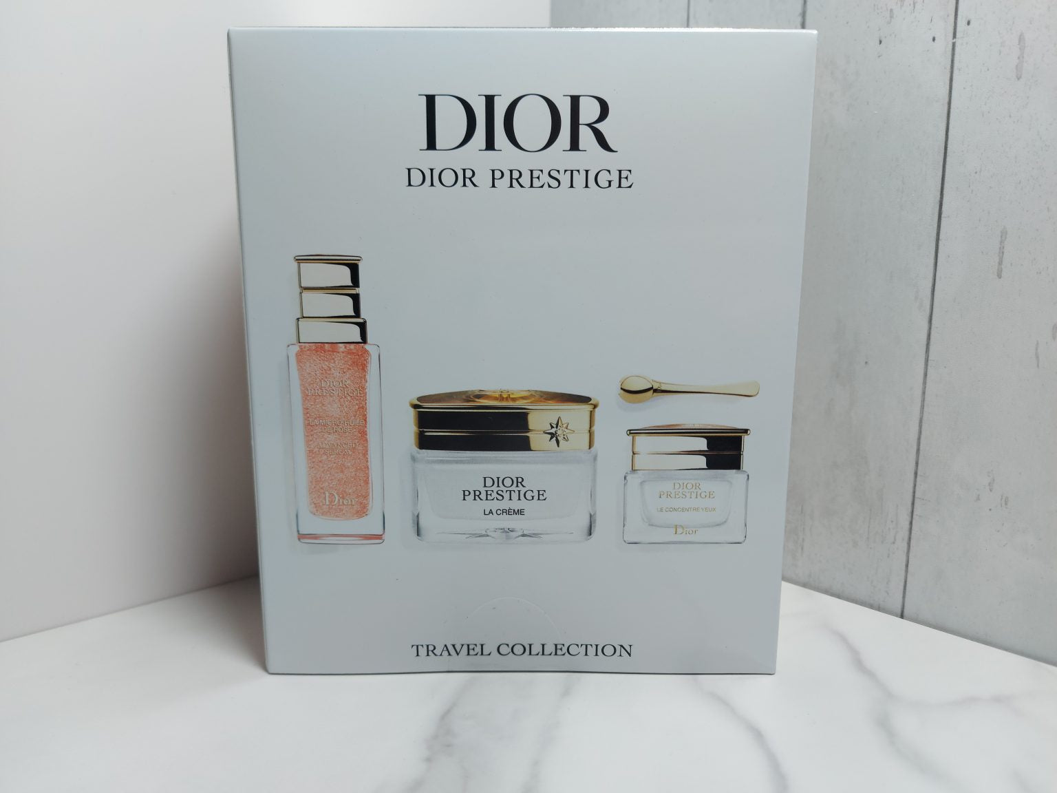 Dior Prestige Beauty Ritual The Regenerating and Perfecting Ritual Set of 3 -50Ml Face Cream +50Ml Advanced Serum+Eye Care 15Ml