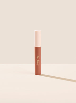 Rare Beauty Lip Soufflé Matte Lip Cream.                                       An air-whipped lip cream that hugs lips with rich, melted-in color and nourishing hydration that won’t weigh you down.