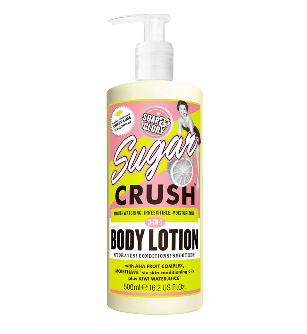 Soap & Glory Sugar Crush 3-in-1 Body Lotion.