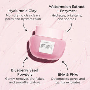 Glow Recipe

Watermelon Glow Hyaluronic Clay Pore-Tight Facial Mask.